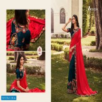 Desi Luk Devsena Vol-10 Wholesale Fancy Blouse Party Wear Sarees