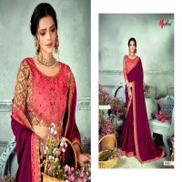 Manthan Kamal Nayan Wholesale Designer Vichitra Sarees