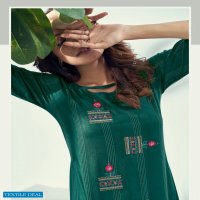 RIYA ALIVIA RAYON EMBROIDERY CASUAL WEAR LADIES KURTIS