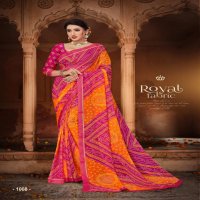 MANSAROVER FASHION PRESENTS SUGANDHA WEIGHTLESS BANDHANI PRINT SAREE AT CHIPEST RATE