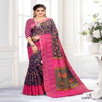 SUKANYA BY MANSAROVER FASHION SILK BRASSO PRINTED SAREES