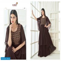 VIHANA BY VAMIKA GEORGETTE WITH HEAVY EMBROIDERY FESTIVAL SEASON DESIGNER GOWN
