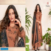 SUDRITI PRESENTS NAZMA PASHMINA DIGITAL PRINT WITH MIRROR WORK DRESS MATERIALS