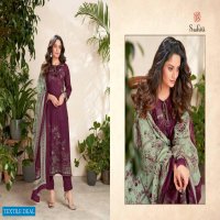 SUDRITI PRESENTS NAZMA PASHMINA DIGITAL PRINT WITH MIRROR WORK DRESS MATERIALS