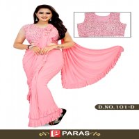 Paras All Hit Design Wholesale Festive Readymade Blouse Sarees