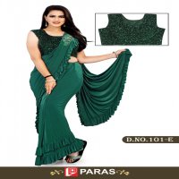 Paras All Hit Design Wholesale Festive Readymade Blouse Sarees