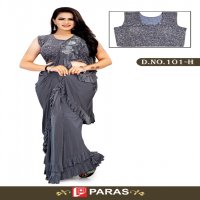 Paras All Hit Design Wholesale Festive Readymade Blouse Sarees