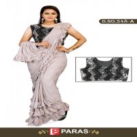 Paras All Hit Design Wholesale Festive Readymade Blouse Sarees
