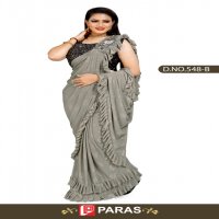 Paras All Hit Design Wholesale Festive Readymade Blouse Sarees