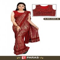 Paras All Hit Design Wholesale Festive Readymade Blouse Sarees