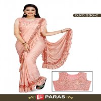 Paras All Hit Design Wholesale Festive Readymade Blouse Sarees