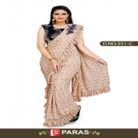 Paras All Hit Design Wholesale Festive Readymade Blouse Sarees