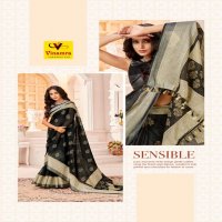 SILVER 7 PATTA D NO 109 BY VINAMRA CORPORATION COTTON DAILY WEAR SAREE AT LOWEST RATE