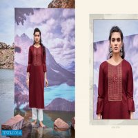 KITES VOL 3 BY KIVI SILK EMBROIDERY CASUAL WEAR KURTIS