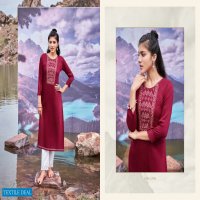 KITES VOL 3 BY KIVI SILK EMBROIDERY CASUAL WEAR KURTIS