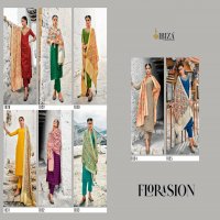 FLORASION BY IBIZA PURE CHINON JACQUARD DELICATE EMBROIDERY WORK SALWAR SUITS TRADER