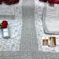 RAMSHA R-346 NX 2 GEORGET ELEGANT SALWAR SUIT CATALOG