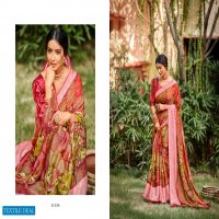 5D DESIGNER NIHARIKA CRAPE GEORGETTE PRINTED FANCY SAREE