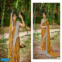 5D DESIGNER NIHARIKA CRAPE GEORGETTE PRINTED FANCY SAREE