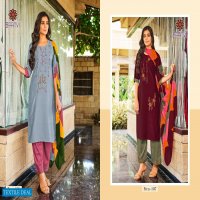 PREET VOL 1 BY BAANVI READYMADE CHINON SILK CASUAL SALWAR KAMEEZ