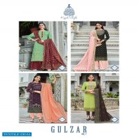 GULZAR VOL 7 BY KAJAL FANCY ELEGANT READYMADE PLAZZO SUITS WHOLESALER