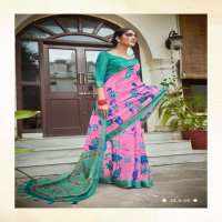 MADHURYAM SILK BY SHVETAMBAR CREATION PURE LINEN ETHNIC WEAR SAREE EXPORTER