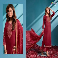 SANSKRUTI SILK MILLS LAUNCH SUBLIME PURE JAM SILK WITH EMBROIDERY WORK EXCLUSIVE SALWAR SUITS