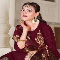 LILY AND LALI SHRINGAR SILK ASTONISH STYLE KURTI BOTTOM WITH DUPATTA CATALOG