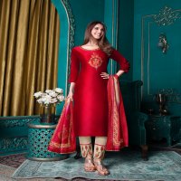 LILY AND LALI SHRINGAR SILK ASTONISH STYLE KURTI BOTTOM WITH DUPATTA CATALOG