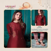 LILY AND LALI SHRINGAR SILK ASTONISH STYLE KURTI BOTTOM WITH DUPATTA CATALOG