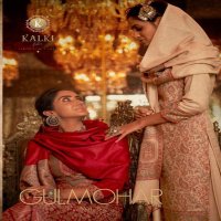 Kalki Gulmohar Vol-5 Pure Handloom Weaving Pashmina Dress Material Winter