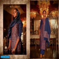Kalki Gulmohar Vol-5 Pure Handloom Weaving Pashmina Dress Material Winter