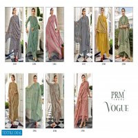 PRM Vogue Wholesale Pure Pashmina Winter Dress Material