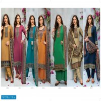 Rivaa Falak Wholesale Heavy Pashmina Winter Dress Material