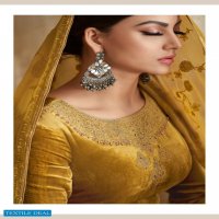 Varsha Izarra Wholesale Pure Velvet Designer Winter Salwar Kameez