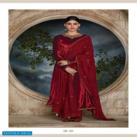 Varsha Izarra Wholesale Pure Velvet Designer Winter Salwar Kameez