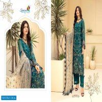 SANIYA BLOCKBUSTER VOL 1 GEORGETTE WORK PAKISTANI DESIGNER DRESSES