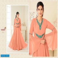 SUI DHAAGA VOL 4 BY VAMIKA GEORGETTE WORK LONG DESIGNER GOWNS