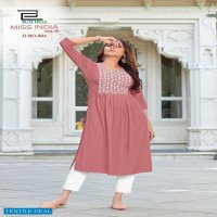 BLUE HILLS MISS INDIA VOL 5 RAYON NAYRA CUT DAILY WEAR BIG SIZES KURTIS