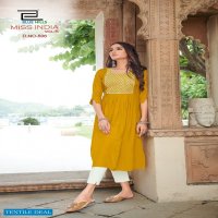 BLUE HILLS MISS INDIA VOL 5 RAYON NAYRA CUT DAILY WEAR BIG SIZES KURTIS