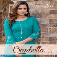 Wooglee Barbella Vol-8 Wholesale Full Stitch Kurtis