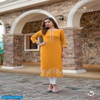 Wooglee Barbella Vol-8 Wholesale Full Stitch Kurtis