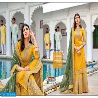 EBA HURMA VOL 35 NX GEORGETTE EMBROIDERY PLAZZO SUITS COLLECTION