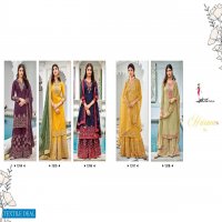 EBA HURMA VOL 35 NX GEORGETTE EMBROIDERY PLAZZO SUITS COLLECTION