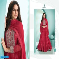 Sajawat Kalpi Vol-1 Wholesale Designer Gown With Bottom And Dupatta