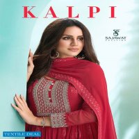 Sajawat Kalpi Vol-1 Wholesale Designer Gown With Bottom And Dupatta