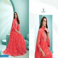 Sajawat Kalpi Vol-1 Wholesale Designer Gown With Bottom And Dupatta