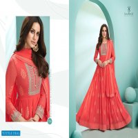 Sajawat Kalpi Vol-1 Wholesale Designer Gown With Bottom And Dupatta