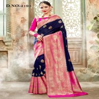 Style Instant Olivia Wholesale Banarasi Art Silk Sarees