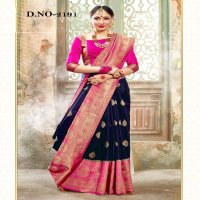 Style Instant Olivia Wholesale Banarasi Art Silk Sarees